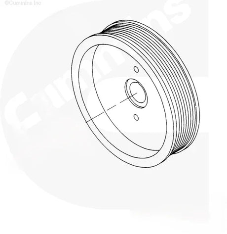 3071505 Cummins Accessory Drive Pulley - Truck To Trailer