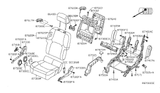 87300-zp62d Genuine Nissan Cushion Assy-Front Seat