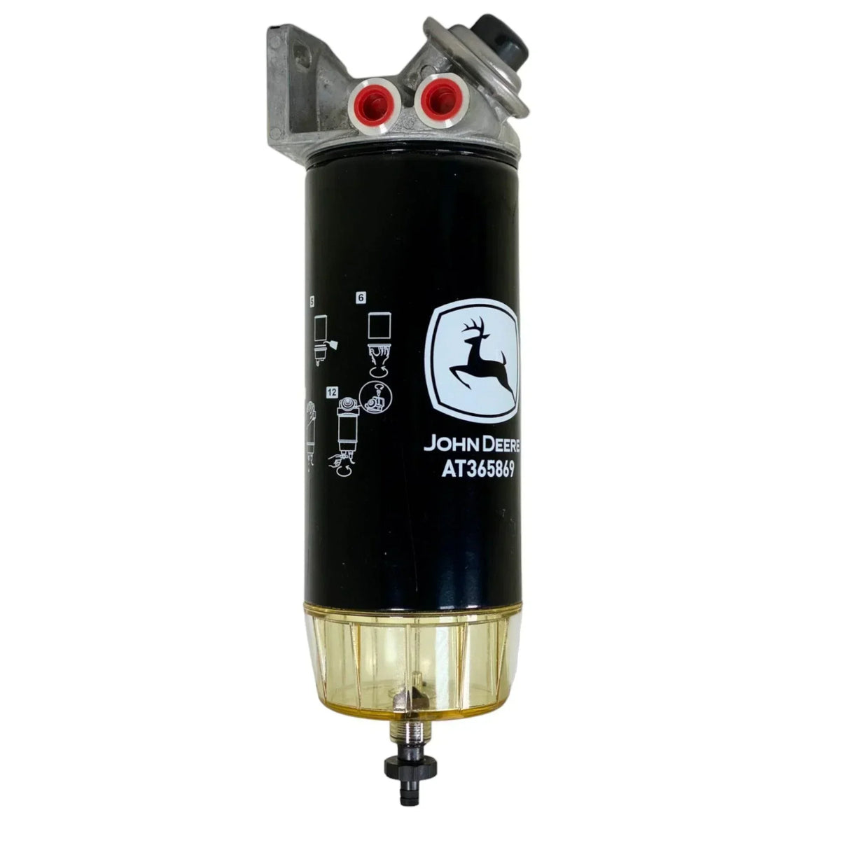 AT387540 Genuine John Deere Water Separator Fuel Filter Heater - Truck To Trailer