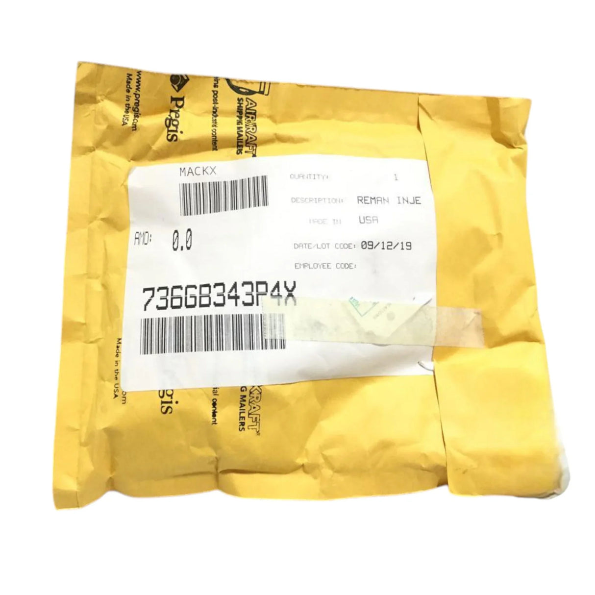 736GB343P4X Genuine Mack Injector - Truck To Trailer