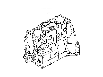 10103-F4302 Genuine Nissan Short Block