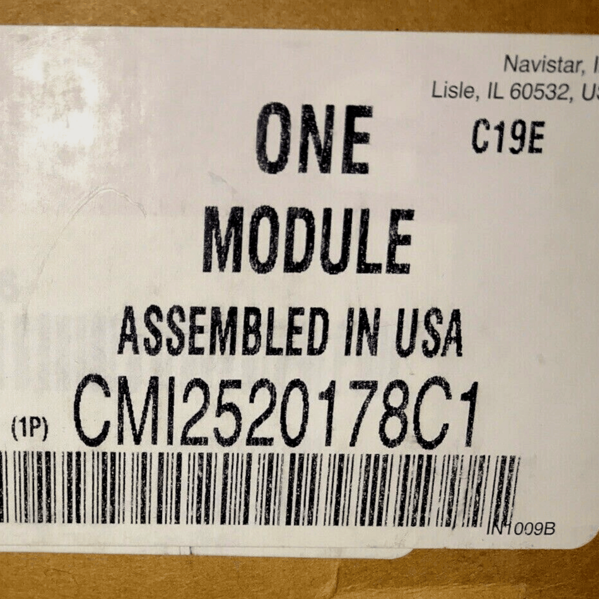 CMI2520178C1 Genuine International ECM Electronic Control Module - Truck To Trailer