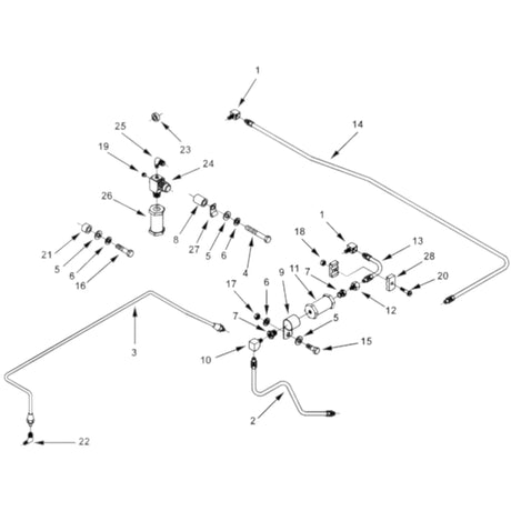 Cummins 116473 Elbow - Truck To Trailer