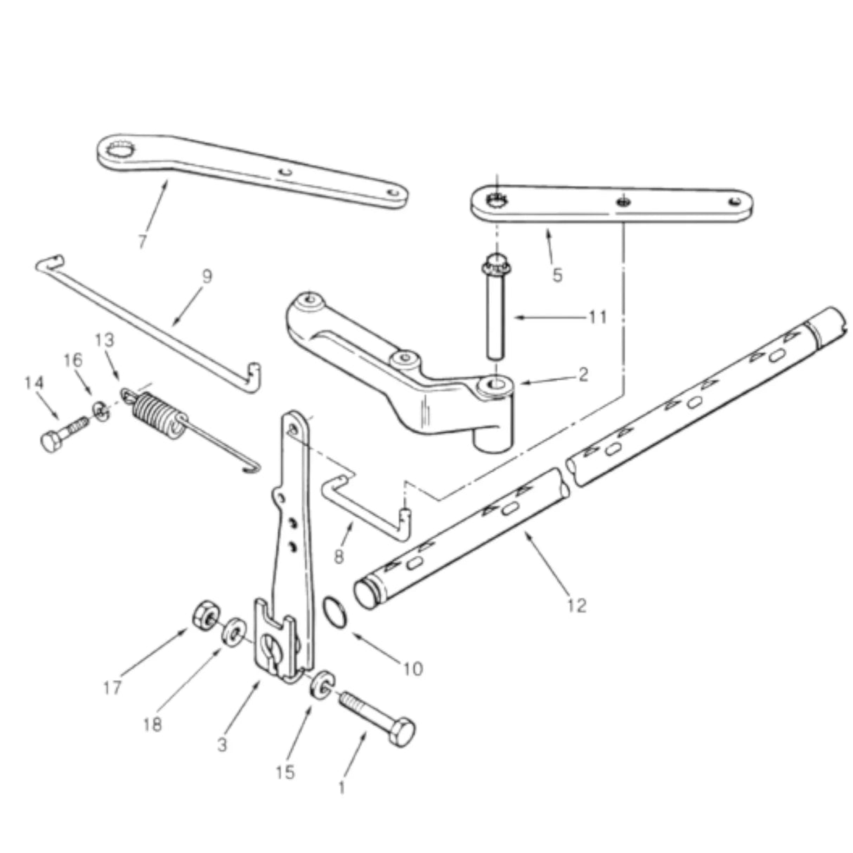 Cummins 135712 Compression Release Support - Truck To Trailer