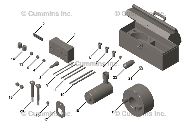 Cummins 2892359 Camshaft Gear Remover - Truck To Trailer