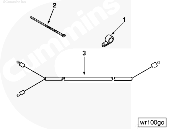 Cummins 3049111 Wiring Harness - Truck To Trailer