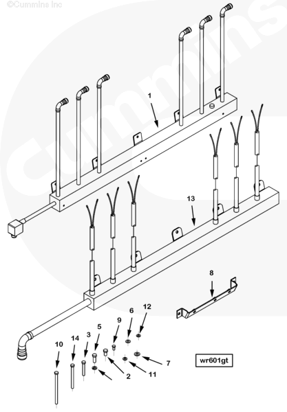 Cummins 3642798 Wiring Harness - Truck To Trailer