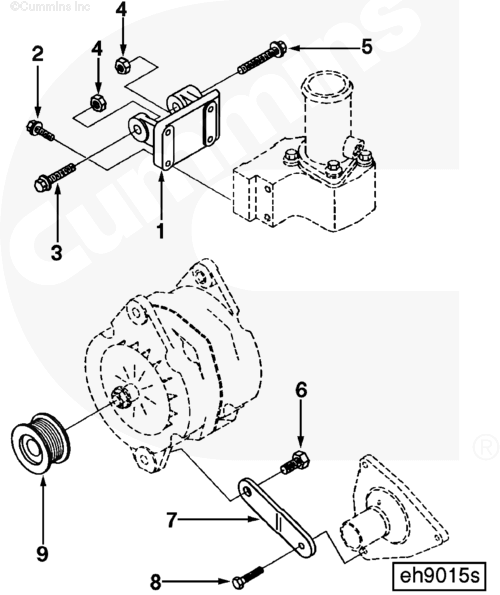 Cummins 3919387 Alternator Pulley - Truck To Trailer