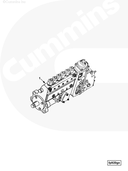 Cummins 3921127 Fuel Injection Pump - Truck To Trailer