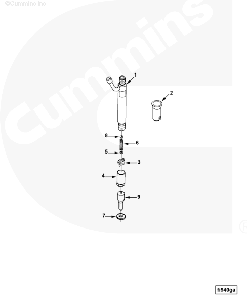 Cummins 3921532 Injector Nozzle - Truck To Trailer