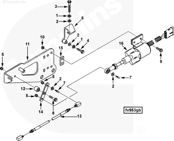 Cummins 3924137 Solenoid - Truck To Trailer