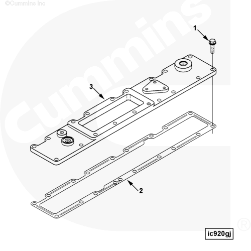 Cummins 3925454 Intake Manifold Cover - Truck To Trailer