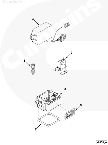 Cummins 3926828 Heater Control Module - Truck To Trailer