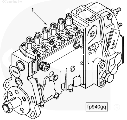 Cummins 3930123 Fuel Injection Pump - Truck To Trailer