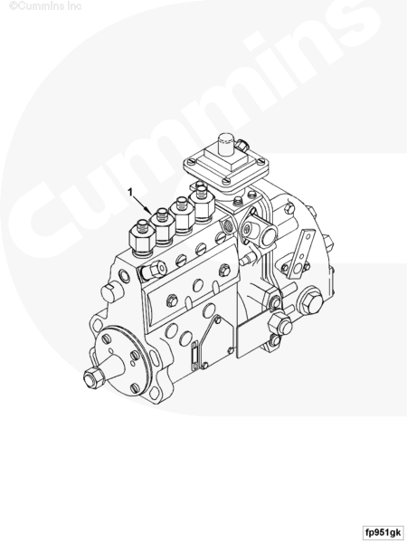 Cummins 3930142 Fuel Injection Pump - Truck To Trailer