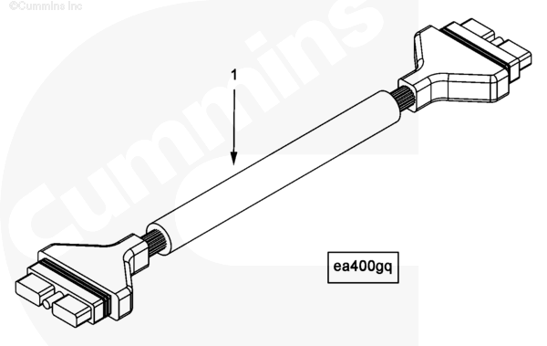 Cummins 3957553 Wiring Harness - Truck To Trailer