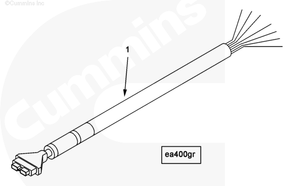 Cummins 3957560 Wiring Harness - Truck To Trailer