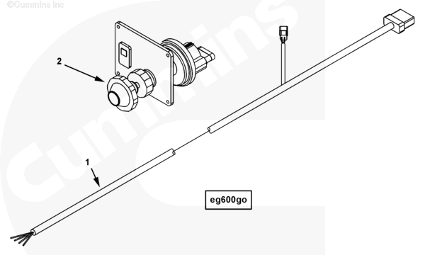 Cummins 3957568 Wiring Harness - Truck To Trailer