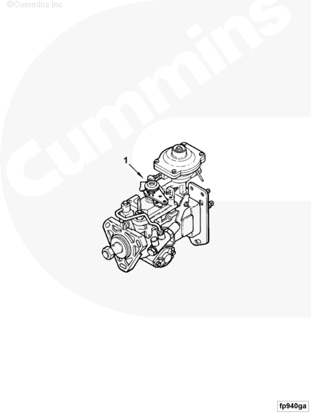 Cummins 3960901 Fuel Injection Pump - Truck To Trailer