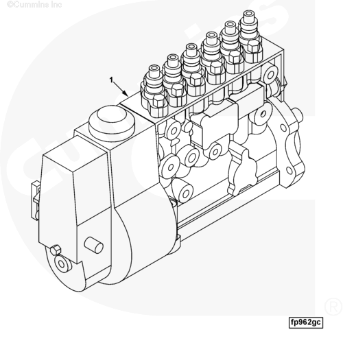 Cummins 3968564 Fuel Injection Pump - Truck To Trailer