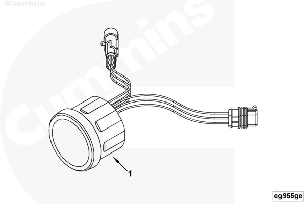 Cummins 3971774 Temperature Gauge - Truck To Trailer