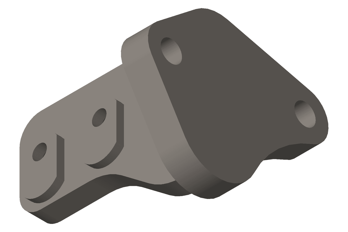Cummins 3972048 Aftercooler Bracket - Truck To Trailer