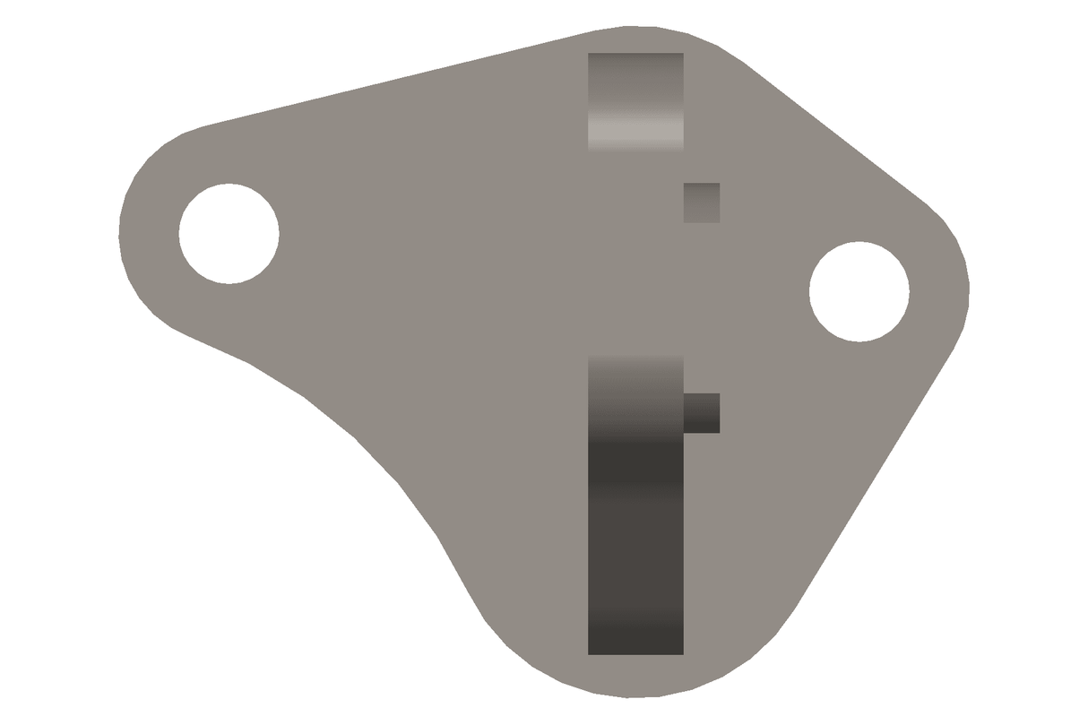 Cummins 3972048 Aftercooler Bracket - Truck To Trailer