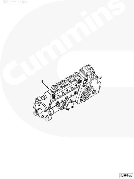 Cummins 3974596 Fuel Injection Pump - Truck To Trailer