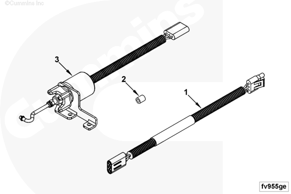 Cummins 3974945 Mounting Spacer - Truck To Trailer