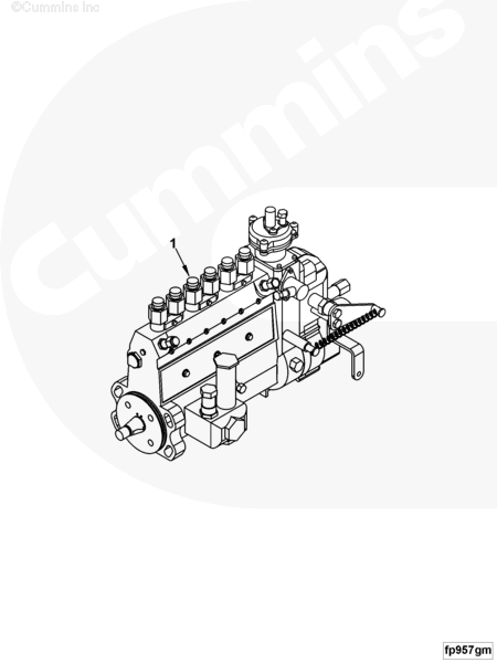 Cummins 3977353 Fuel Injection Pump - Truck To Trailer