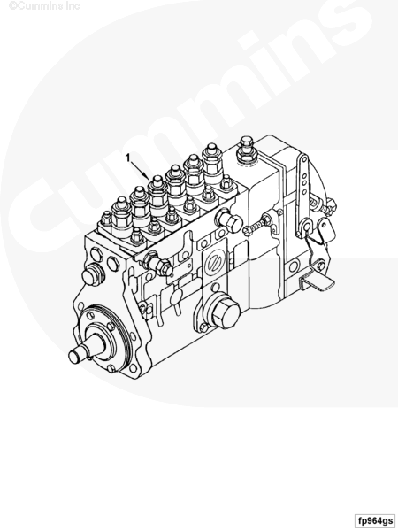 Cummins 3977402 Fuel Injection Pump - Truck To Trailer