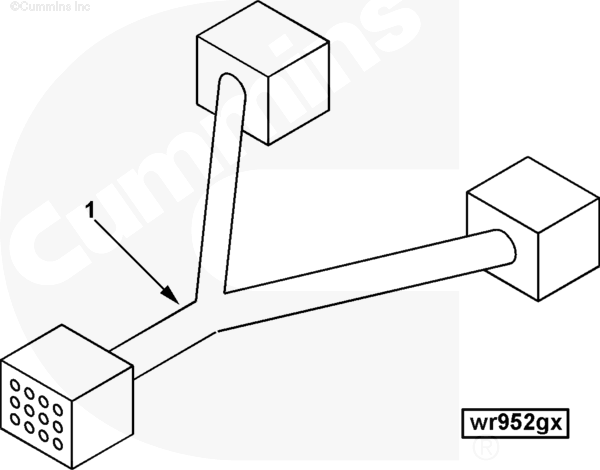 Cummins 4019798 Wiring Harness - Truck To Trailer