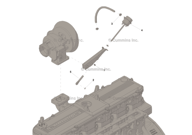 Cummins 4030173 Wastegate Actuator Kit - Truck To Trailer