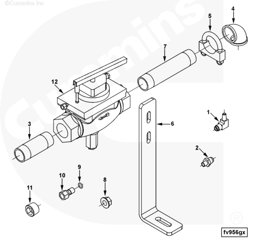 Cummins 4062774 Fuel Shutoff Valve - Truck To Trailer