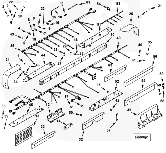 Cummins 4065440 Protective Cover - Truck To Trailer