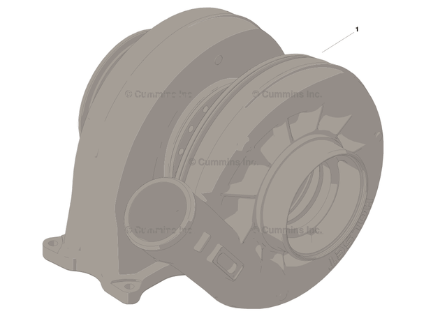 Cummins 4089599 Heat Exchanger50 Turbocharger - Truck To Trailer