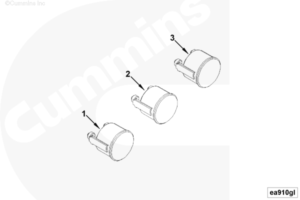 Cummins 4104158 Temperature Gauge - Truck To Trailer