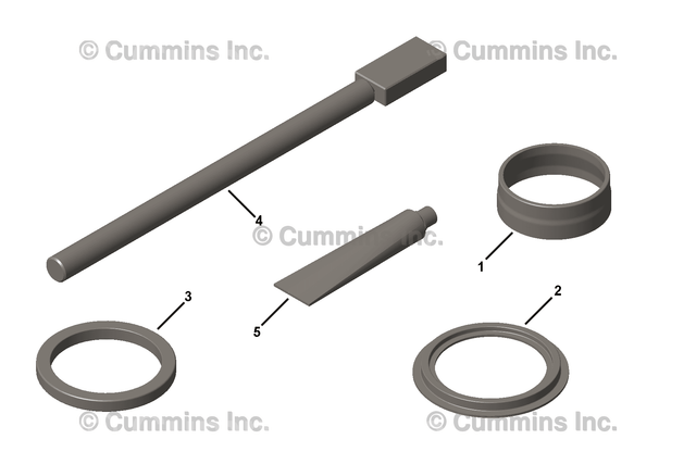 Cummins 4918641 Inspection Gauge - Truck To Trailer