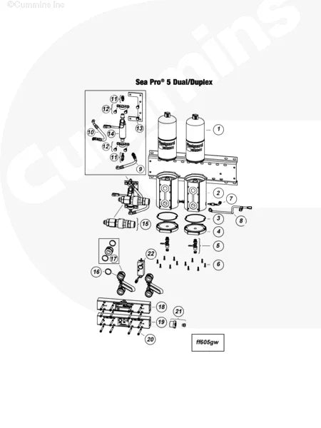 Cummins 4919927 Wiring Harness - Truck To Trailer