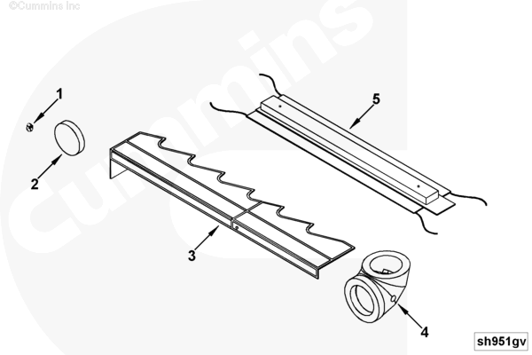 Cummins 4935492 Protective Cover - Truck To Trailer