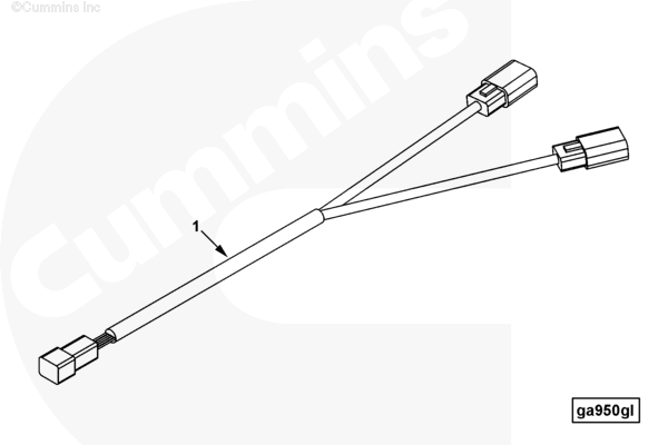 Cummins 4939866 Wiring Harness - Truck To Trailer