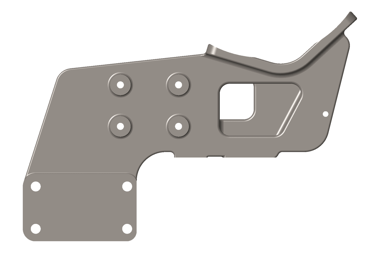 Cummins 5340750 Alternator Bracket - Truck To Trailer