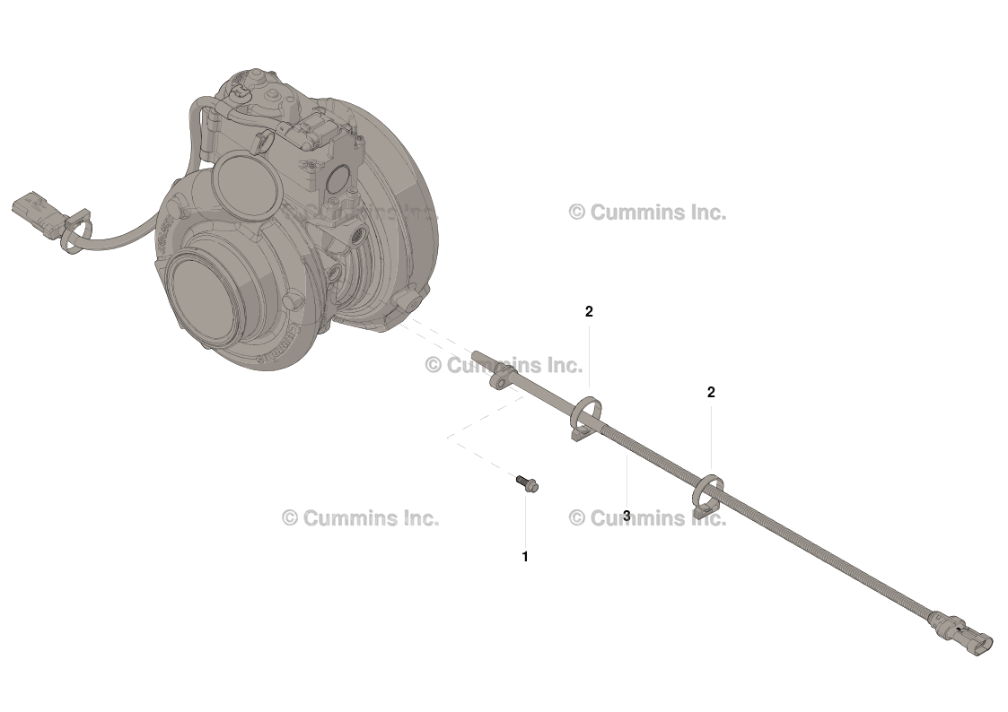 Cummins 5550063 Speed Sensor Kit - Truck To Trailer