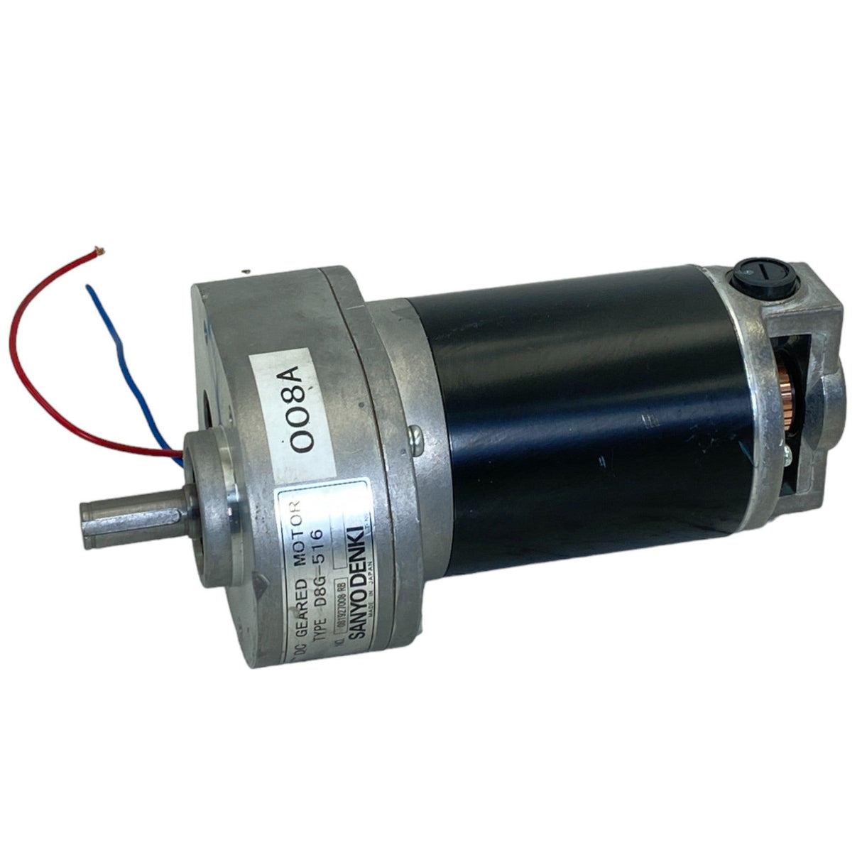 D8G-516 Sanyo Denki DC Geared Motor For FAR-2117 Furuno - Truck To Trailer