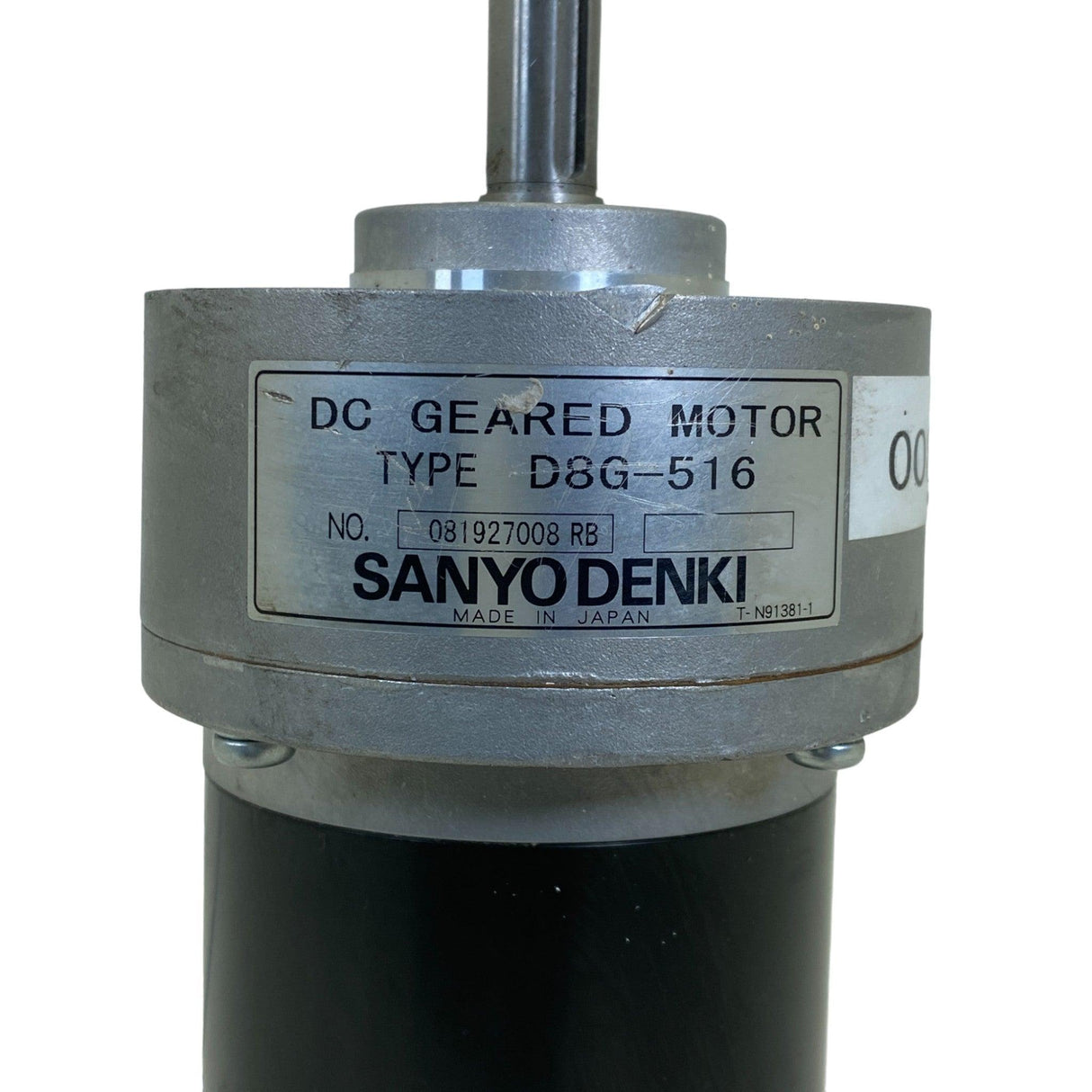 D8G-516 Sanyo Denki DC Geared Motor For FAR-2117 Furuno - Truck To Trailer