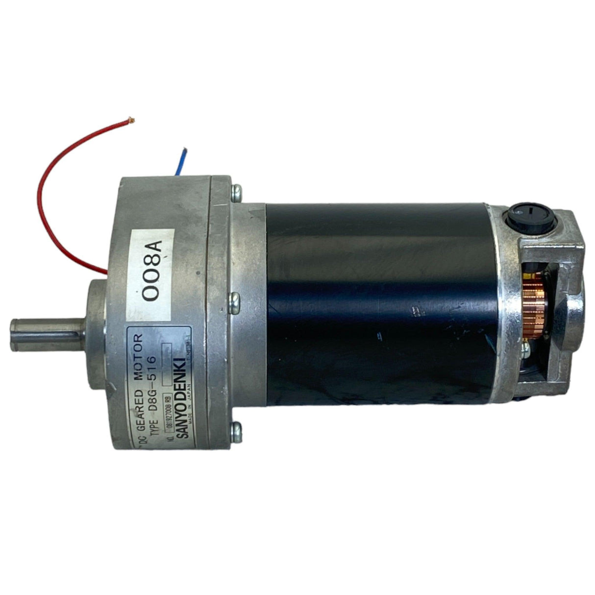 D8G-516 Sanyo Denki DC Geared Motor For FAR-2117 Furuno - Truck To Trailer