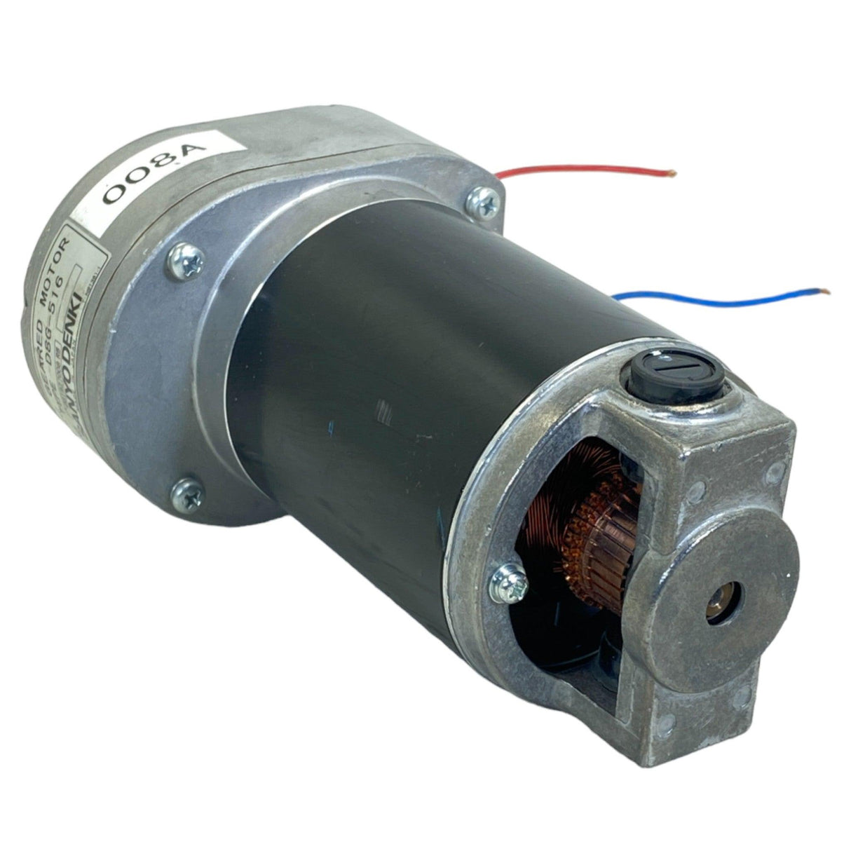 D8G-516 Sanyo Denki DC Geared Motor For FAR-2117 Furuno - Truck To Trailer
