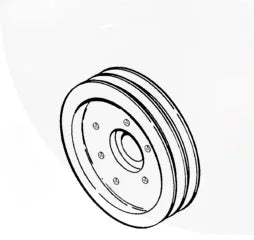 3051525 Cummins Crankshaft Pulley - Truck To Trailer