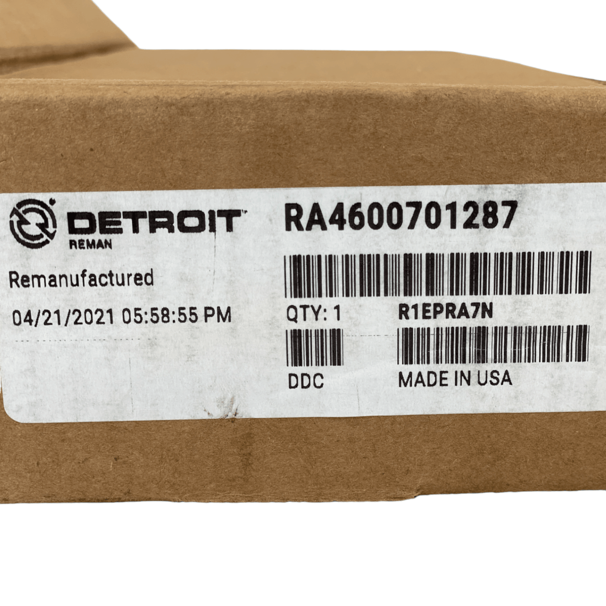Dde Ra4600701287S Oem Detroit Diesel Fuel Injectors Kit Set Of Six 6 For Dd13 - Truck To Trailer