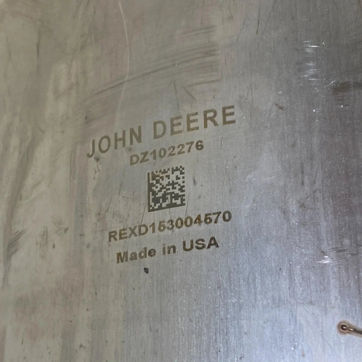 DZ102277 Genuine John Deere DOC Diesel Oxidation Catalyst - Truck To Trailer